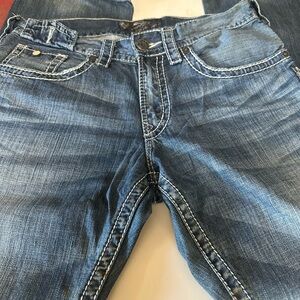 Silver Jeans Men's Straight Leg Blue Denim